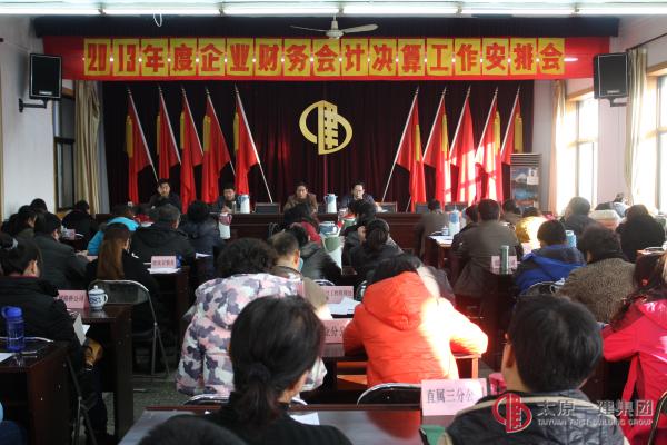 集团公司召开2013年度财务会计决算工作会议