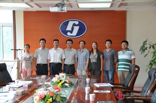 企业管理部赴山西二建学习取经