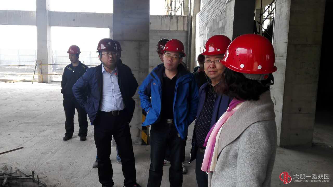 直属七分太原经开区学校工程‘迎泽杯’复查验收