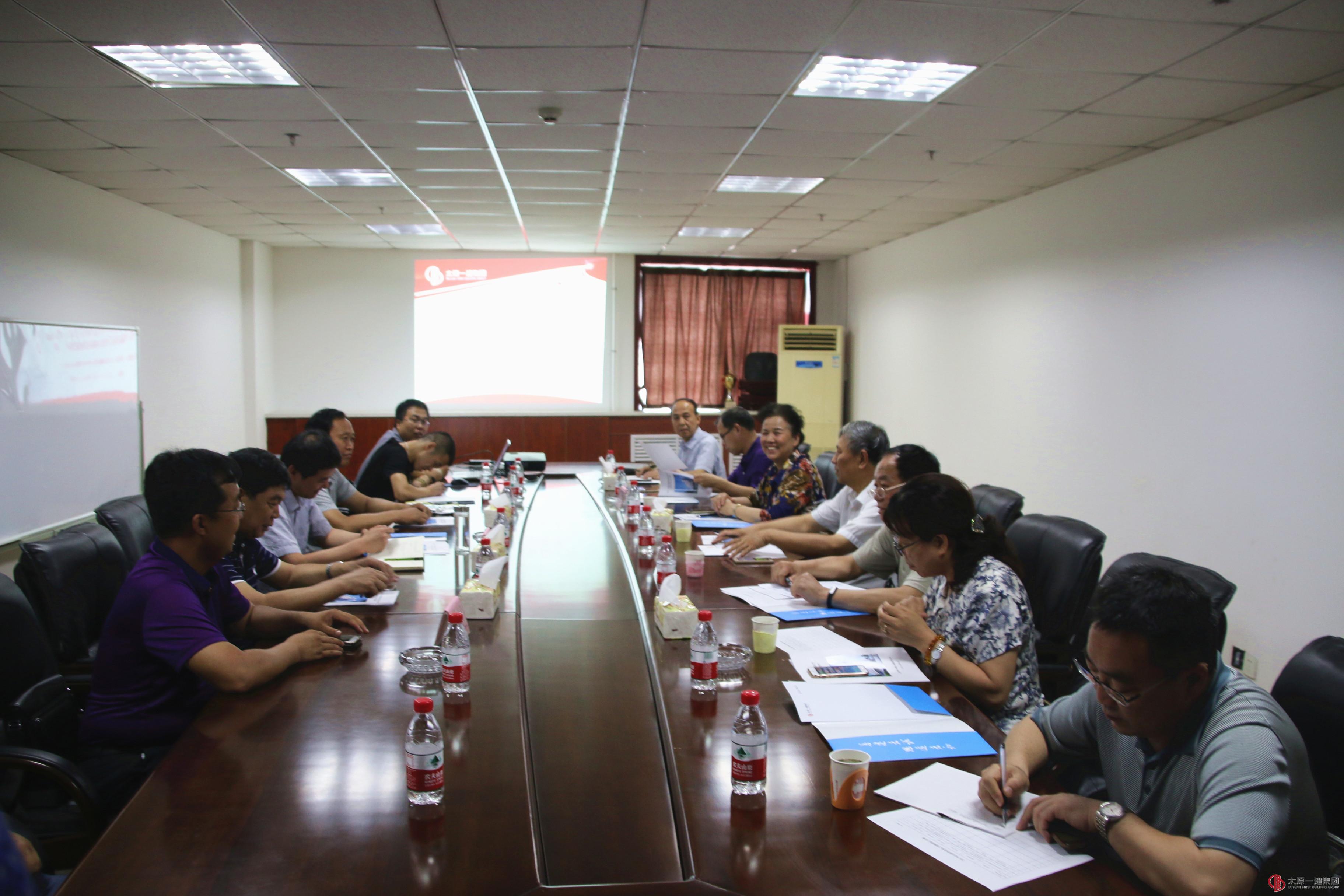 一分公司田和制冷机房及预冷车间项目接受市优良工程评审专家组验收